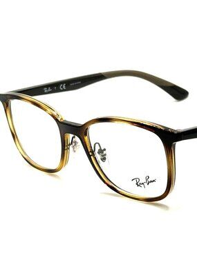 NEW RAY BAN RB 7142 2012 Havana Unisex Eyeglasses 50mm 18 145